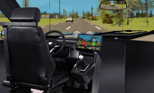 Simulateur de conduite 3D - Premières leçons de conduite auto sur simulateur  Paris 12